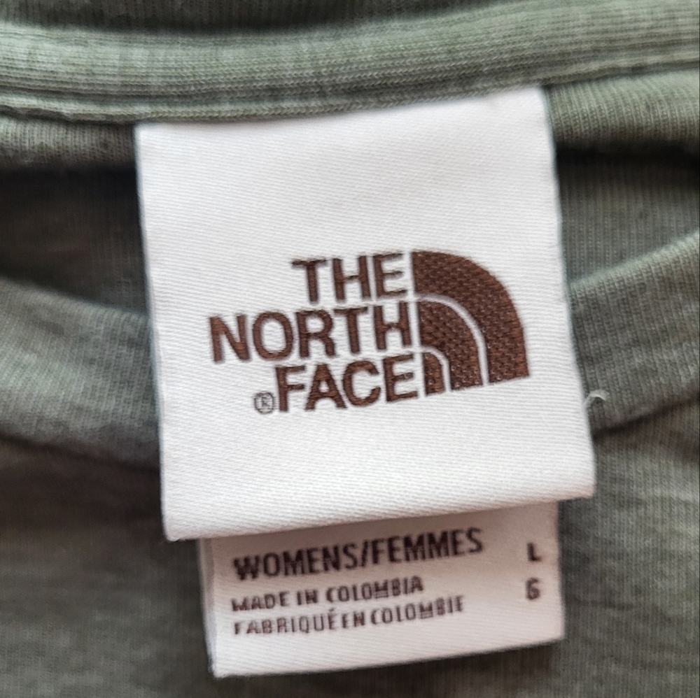 Grey Northface Crewneck